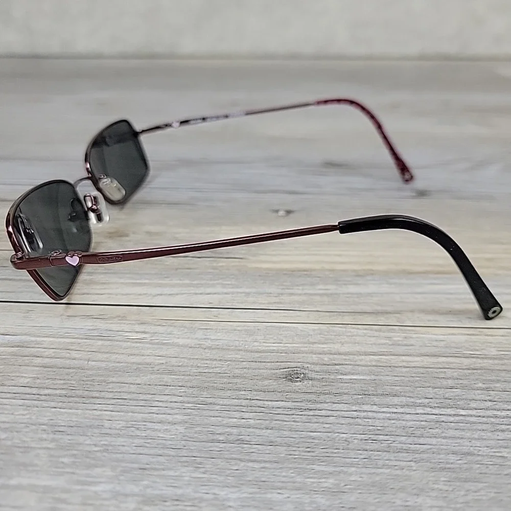 Coach Selma 121 Bordeaux Eyeglass Frames 53-18 135mm Full Rim‎ Metal Rectangular